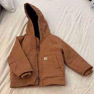Carhartt Classic Brown Hooded Coat
